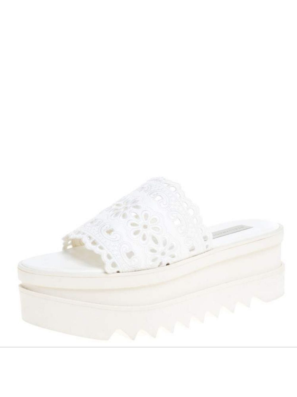 Stella McCartney platform slides size 39.5 in VGUC
